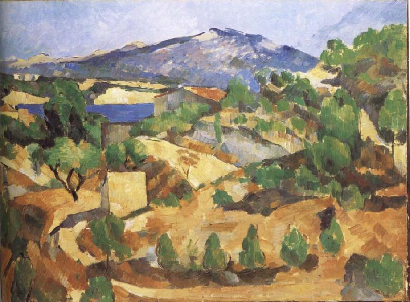 Paul Cezanne The Mountain china oil painting image